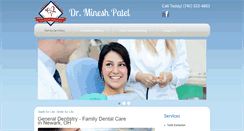 Desktop Screenshot of drmineshpatel.com